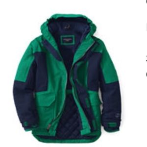 Lands End Insulated & Waterproof Squall Parka